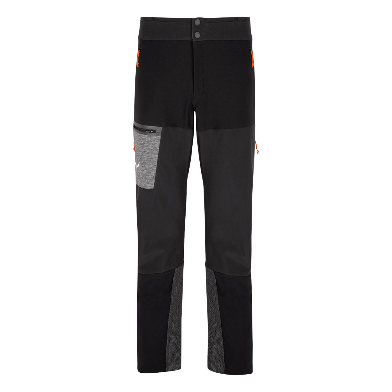 Pantalones Softshell Hombre Chile - Salewa Comici - Negras - HXZT-84365